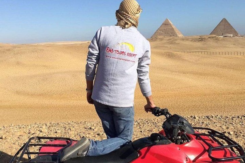 ATV Ride at the Desert of Giza Pyramids 5
