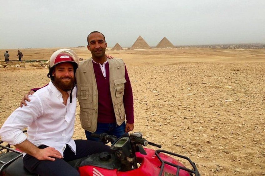 ATV Ride at the Desert of Giza Pyramids 3