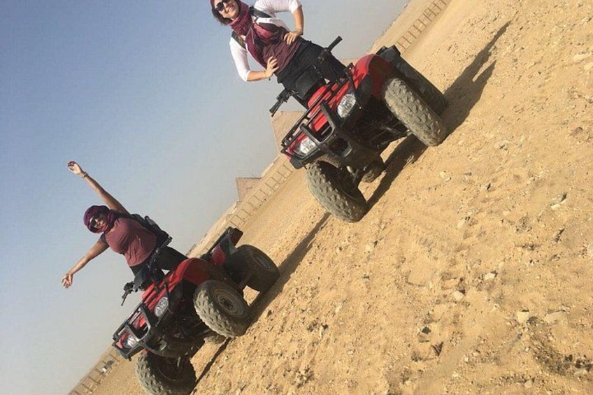 ATV Ride at the Desert of Giza Pyramids 2
