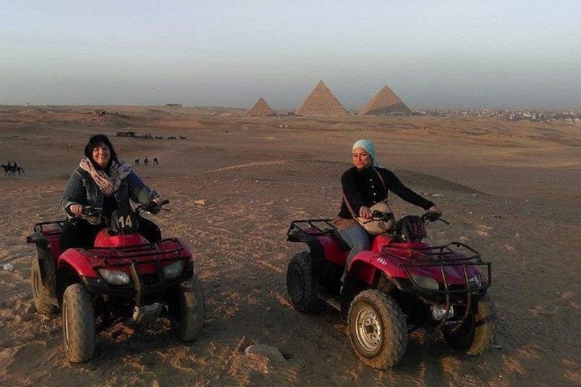Giza Pyramids Quad Bike tour 1