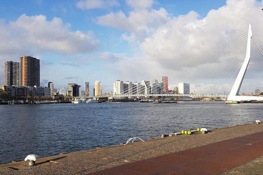 Skyline of Rotterdam. 1