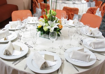 Banquet hall at Plaza Hotel & Casino