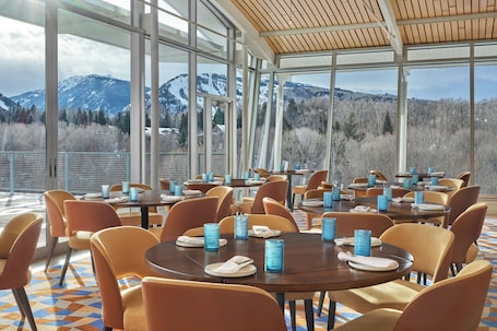 Breakfast, lunch and dinner served. Aspen Meadows Resort