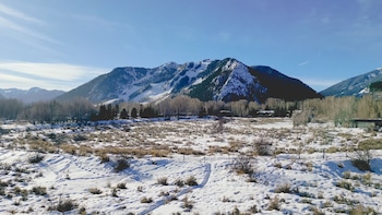 View from property looking out at Aspen Meadows Resort