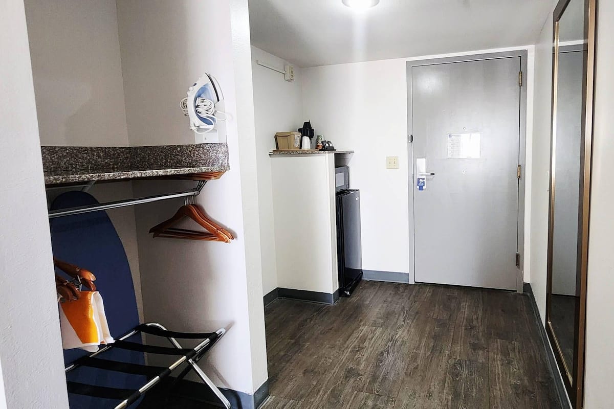 Standard Room, 2 Queen Beds, Non Smoking (Accessible) | Premium bedding, desk, iron/ironing board, free WiFi