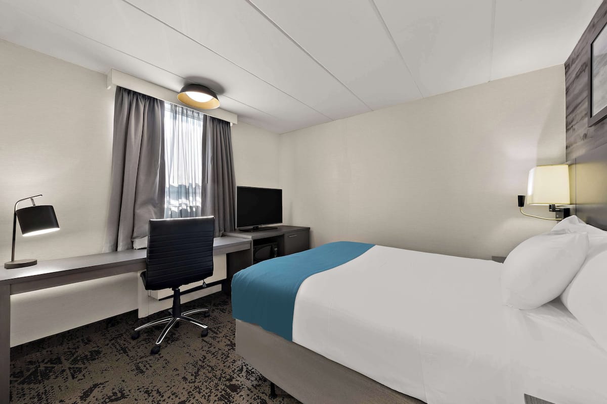 Standard Room, 1 Queen Bed, Non Smoking, Refrigerator & Microwave (Walk-in Shower)