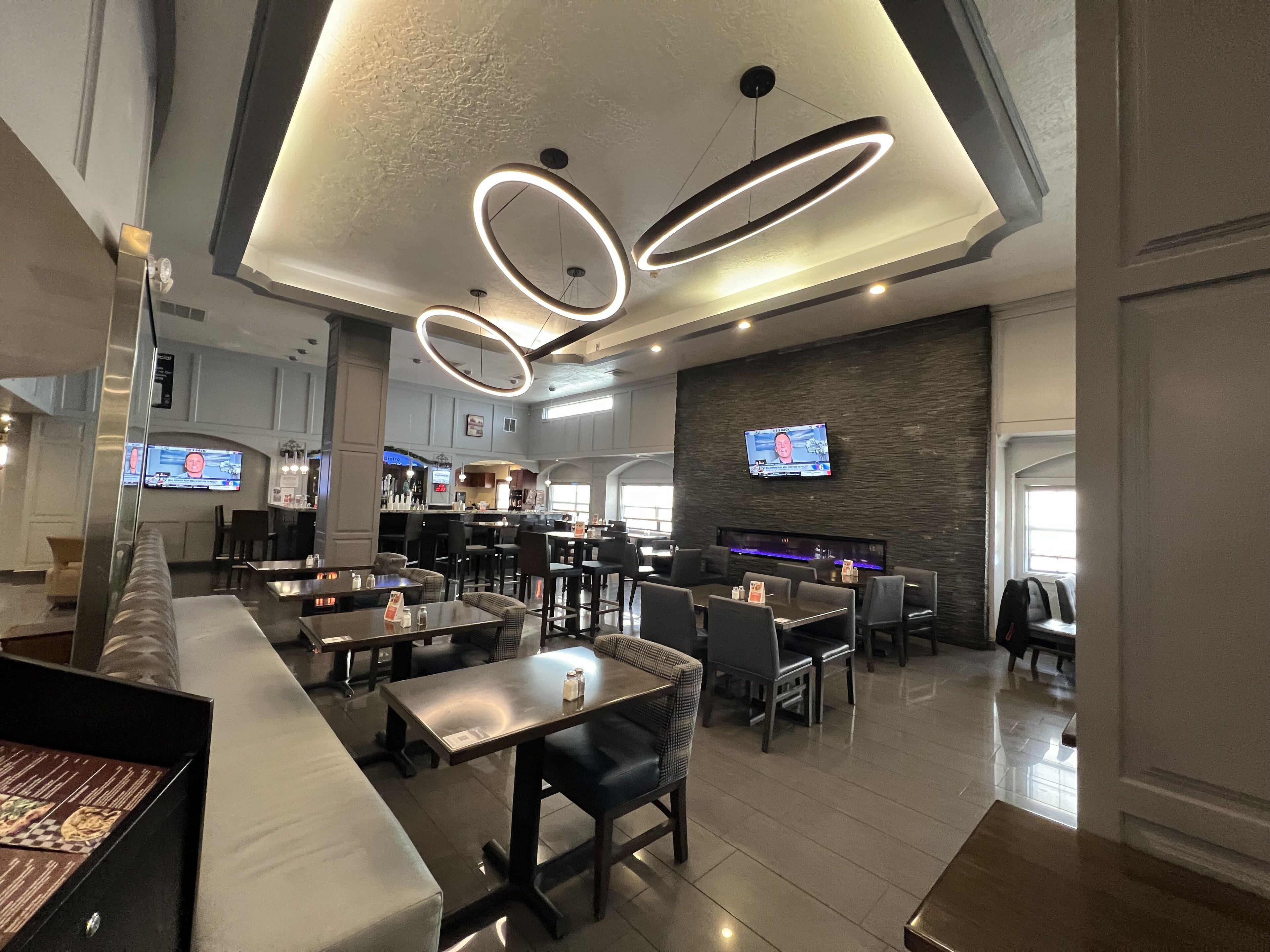 breakfast, lunch, dinner served; italian cuisine