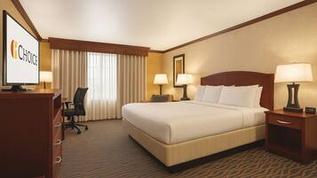 Premium bedding, pillow-top beds, individually furnished, desk