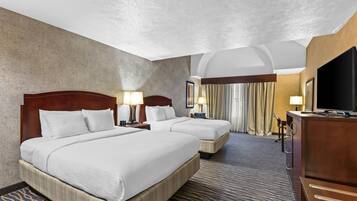 Room, 2 Queen Beds, Non Smoking | Premium bedding, pillow-top beds, individually furnished, desk