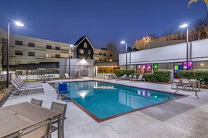 Seasonal outdoor pool