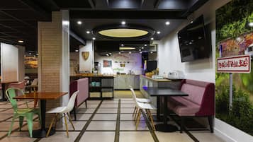 Daily buffet breakfast for a fee