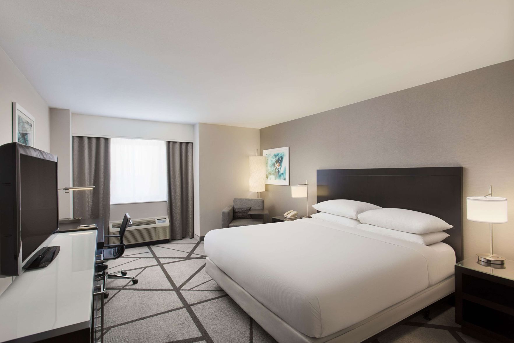 In-room safe, desk, laptop workspace, iron/ironing board