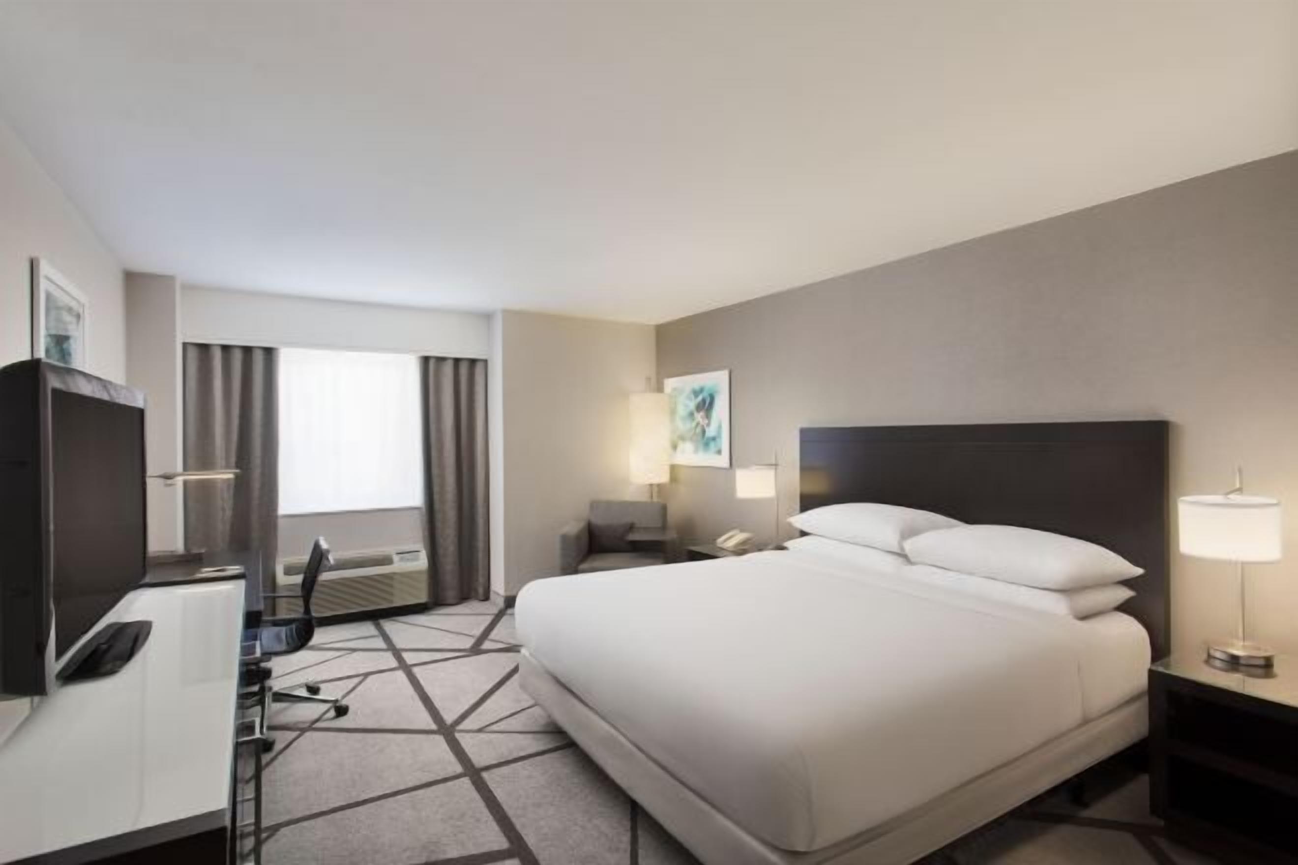 In-room safe, desk, laptop workspace, iron/ironing board