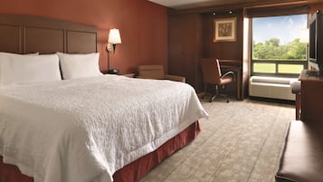 Premium bedding, pillow-top beds, in-room safe, desk