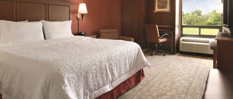 Premium bedding, pillow-top beds, in-room safe, desk