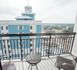Room, 2 Queen Beds, Non Smoking, City View | Terrace/patio