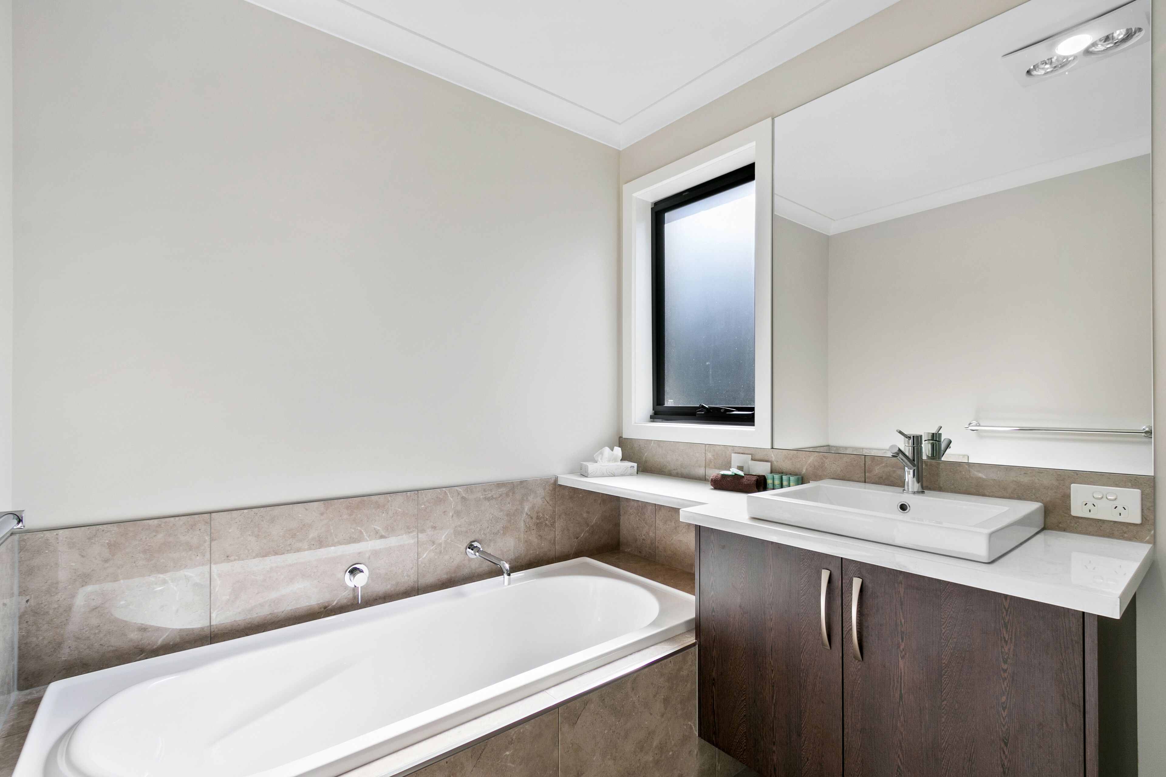 3 bedroom apartment | bathroom | separate bathtub and shower, eco-friendly toiletries, hair dryer, towels