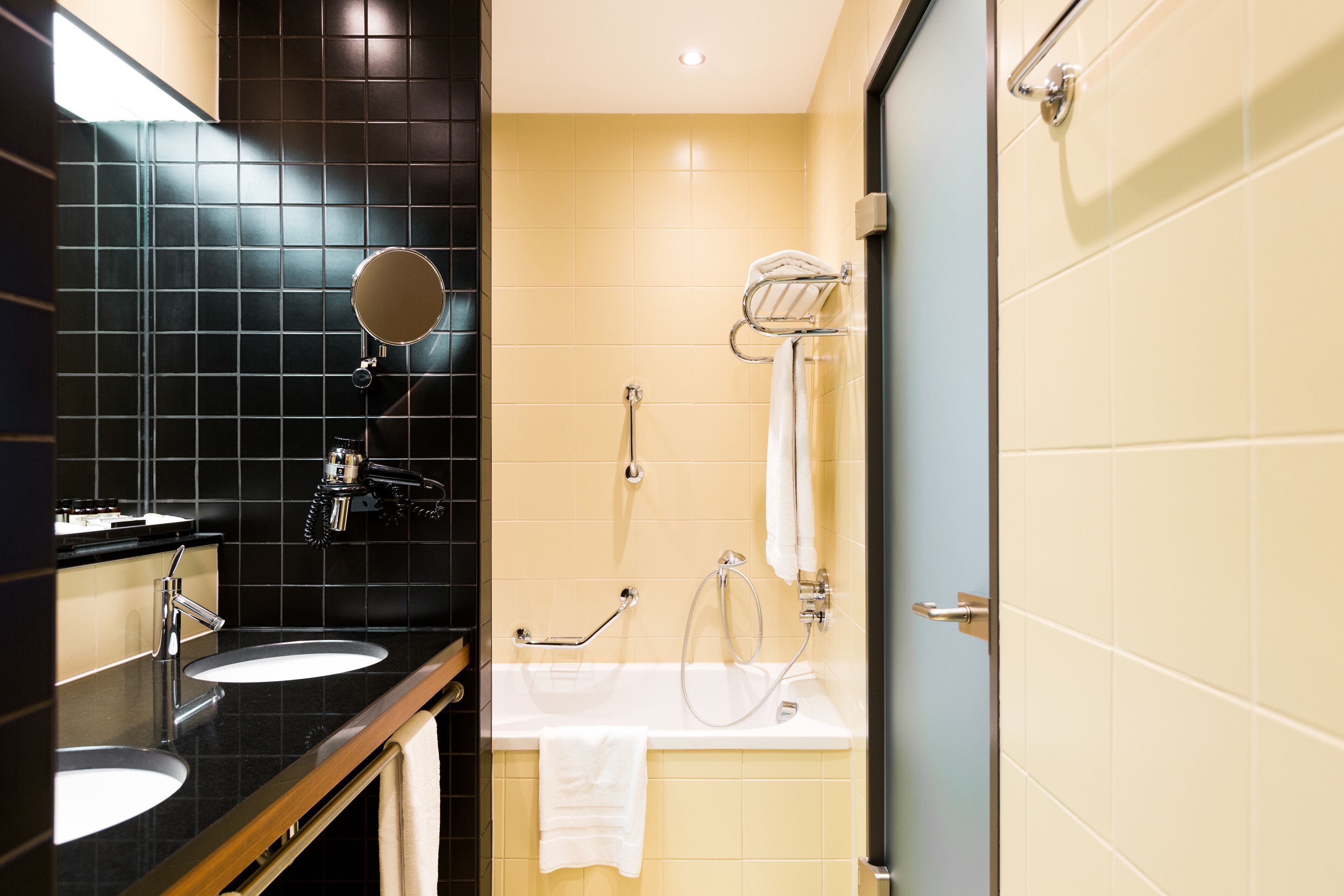 superior room, 2 single beds | bathroom | designer toiletries, hair dryer, bathrobes, slippers