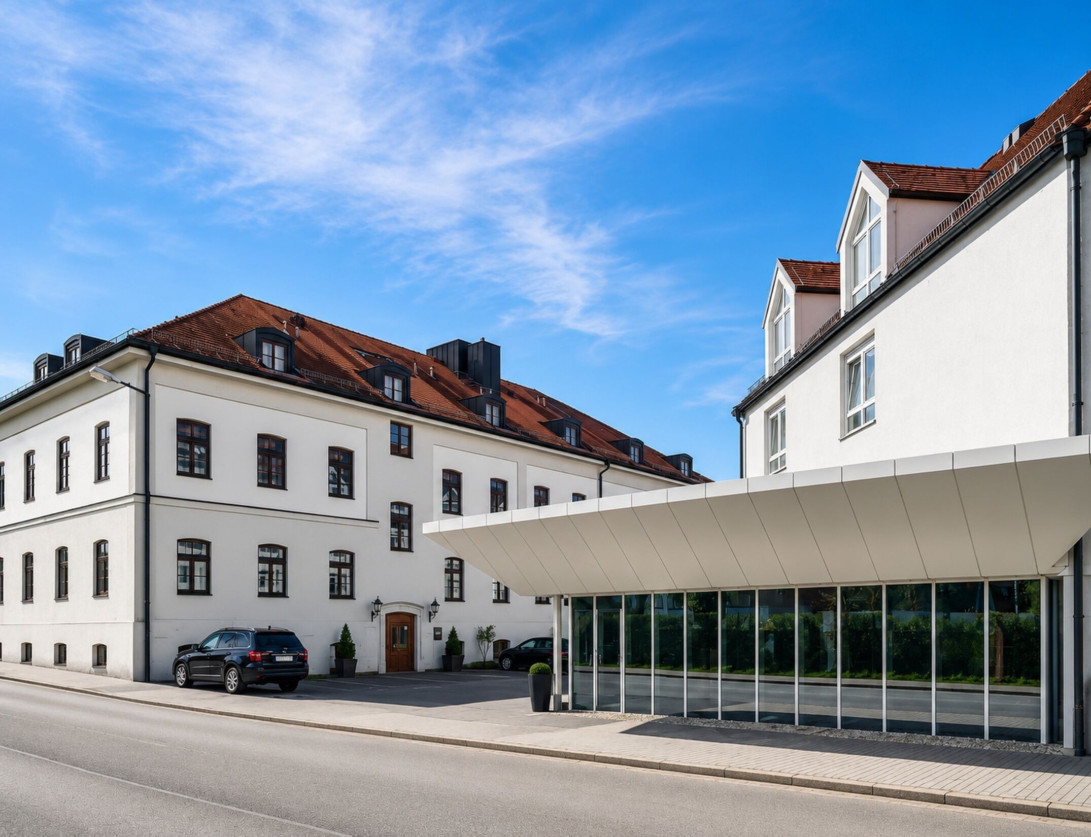 Fassade der Unterkunft