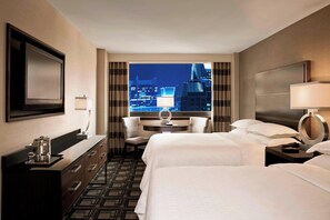 Chambre « Premier », 2 lits doubles, non-fumeur, vue ville