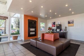 Sala de estar en el lobby