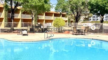 Seasonal outdoor pool