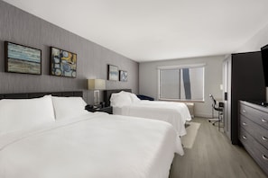Standard Double Room, 2 Double Beds | Egyptian cotton sheets, premium bedding, individually furnished, desk