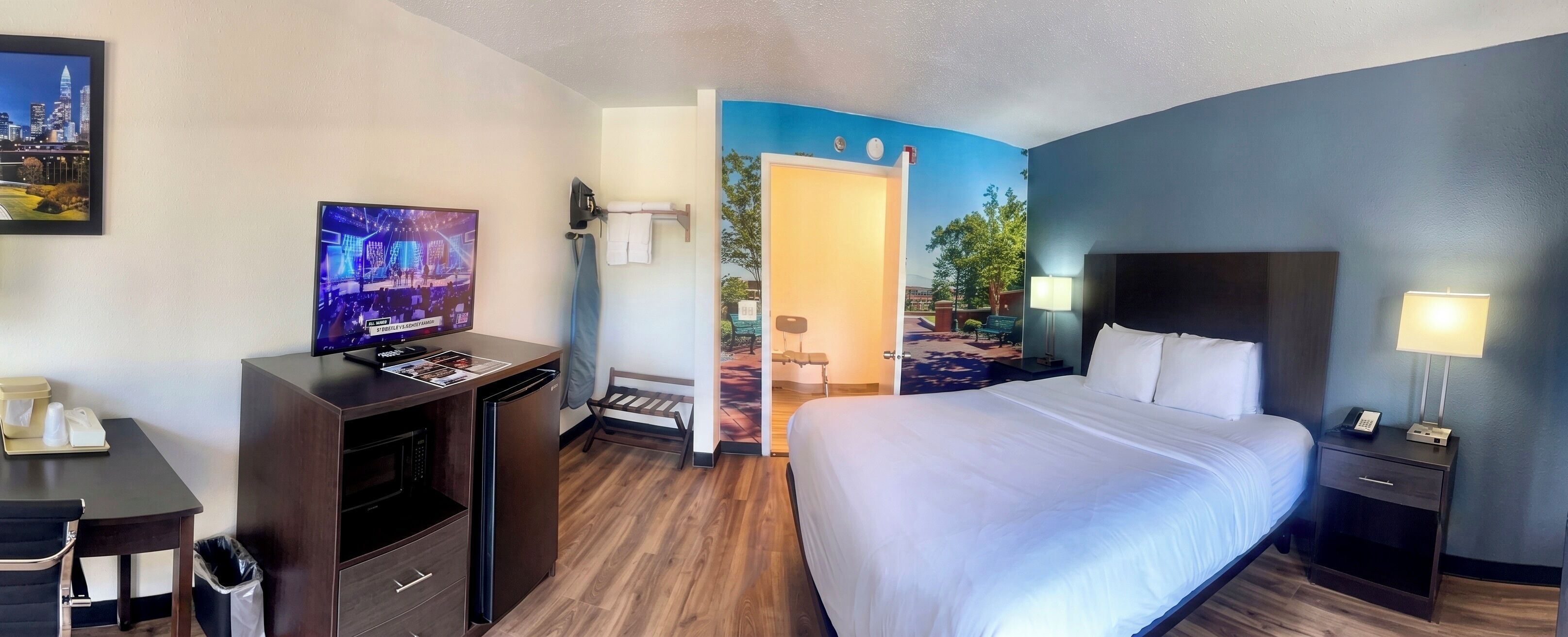 Room, 1 King Bed, Roll-in Shower, Non Smoking
