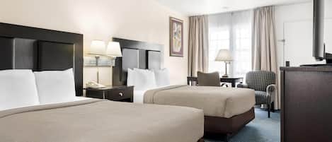 Standard Room, 2 Double Beds, Non Smoking