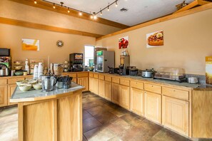 Free buffet breakfast