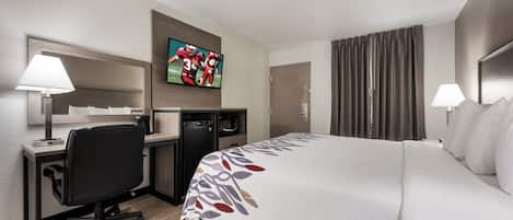 Superior Room, 1 King Bed, Non Smoking (Renovated) | Desk, laptop workspace, blackout drapes, cribs (free)