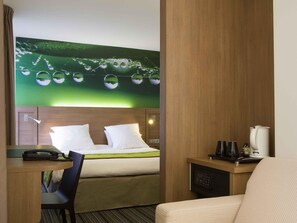 Minibar, in-room safe, desk, blackout drapes