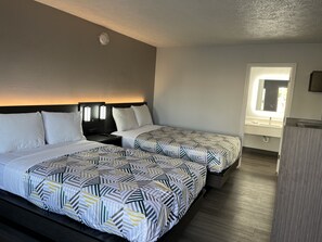 Free WiFi, bed sheets