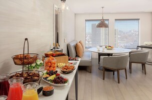 Presidential Suite, 1 King Bed | Living area | LCD TV