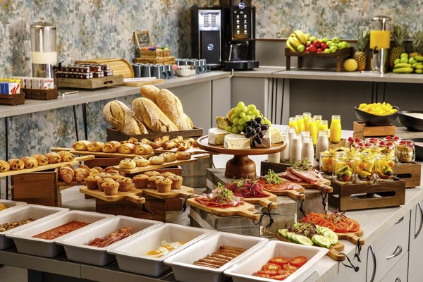 Daily to-go breakfast for a fee
