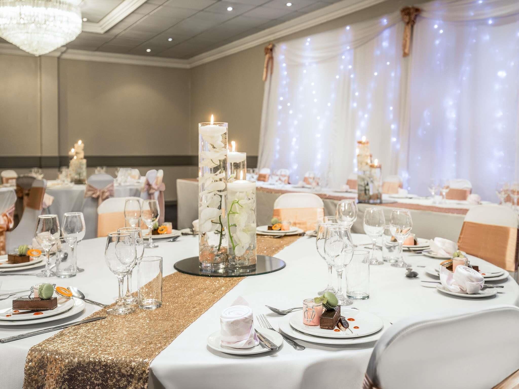 Indoor wedding