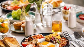 Daily to-go breakfast for a fee