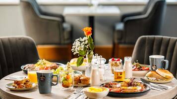 Dagelijks ontbijt voor onderweg (GBP 12 per persoon)