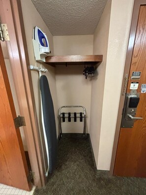 Minibar, desk, iron/ironing board, free WiFi