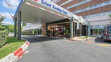 Voorkant van accommodatie