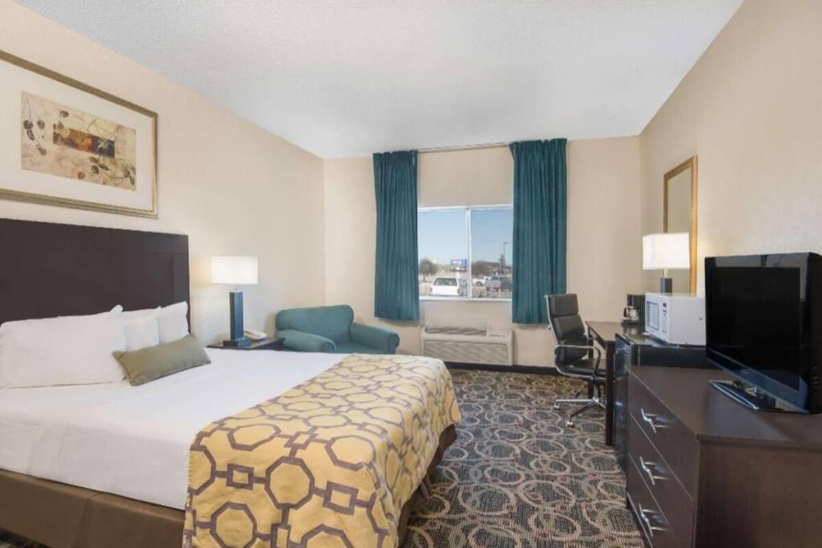 In-room safe, desk, blackout drapes, iron/ironing board
