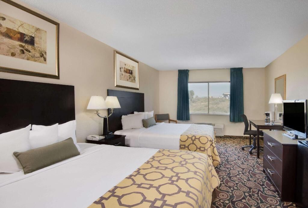 In-room safe, desk, blackout curtains, iron/ironing board