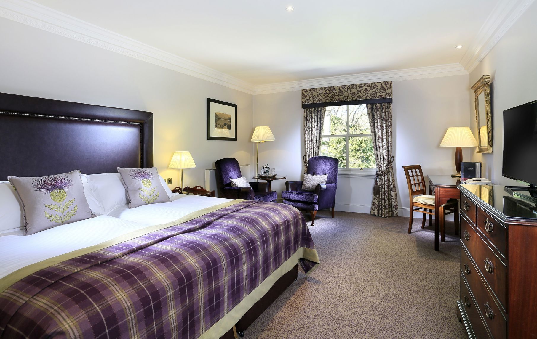In-room safe, desk, blackout curtains, iron/ironing board
