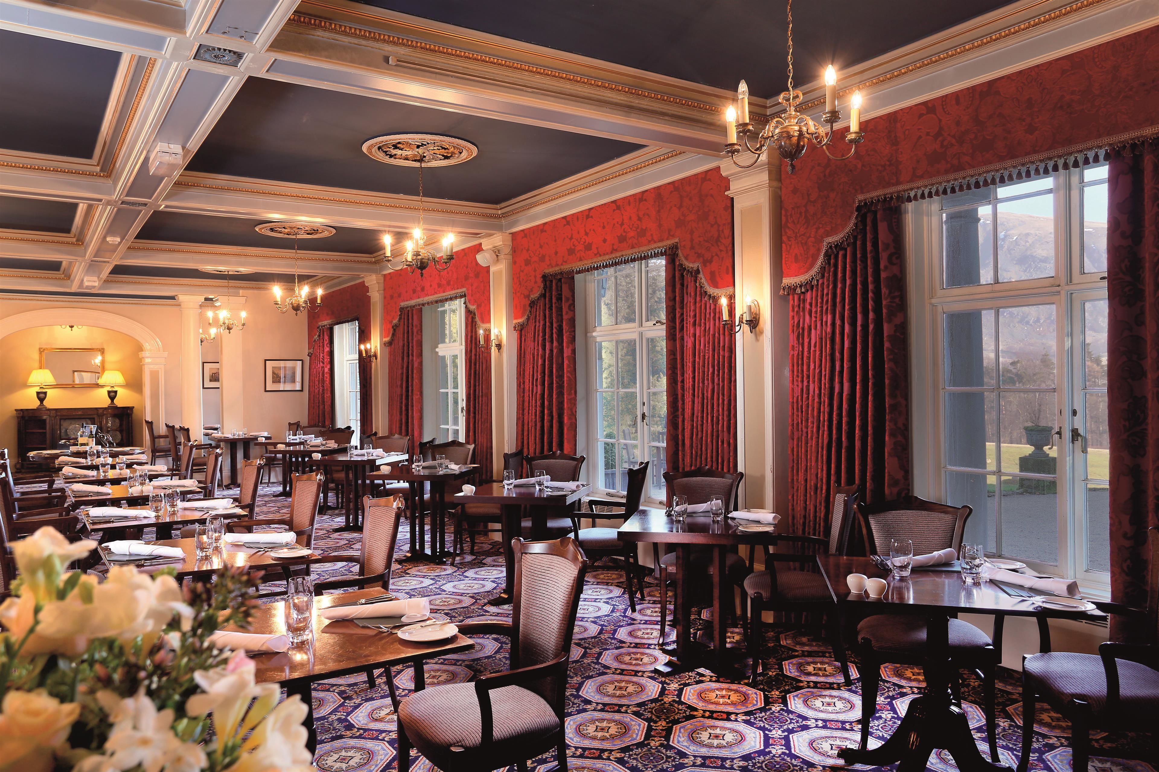 아침 식사, 저녁 식사 제공, 영국 요리, 정원 전망