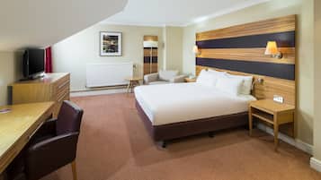 Egyptiske bomuldslagner, premium-sengetøj, minibar