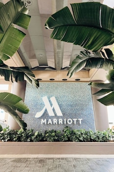 View from property looking out at Marriott Long Beach Downtown