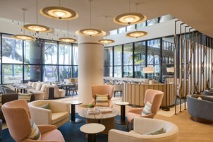 Sala de estar en el lobby