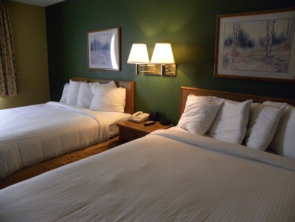 Superior Room, 2 Queen Beds | Desk, laptop workspace, blackout curtains, iron/ironing board