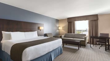 Habitación estándar, 1 cama de matrimonio grande, no fumadores | Caja fuerte, escritorio, tabla de planchar con plancha y cunas gratuitas