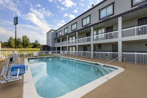 Seasonal outdoor pool